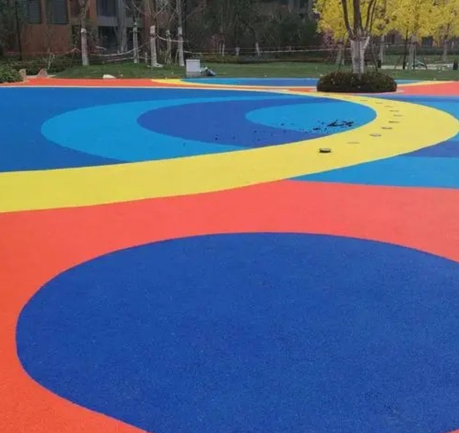 EPDM室外塑膠場地 兒童活動場地 兒童游樂設施地膠